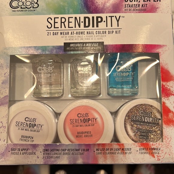 Nail dipping powder with file and brush cleaner - Picture 3 of 3